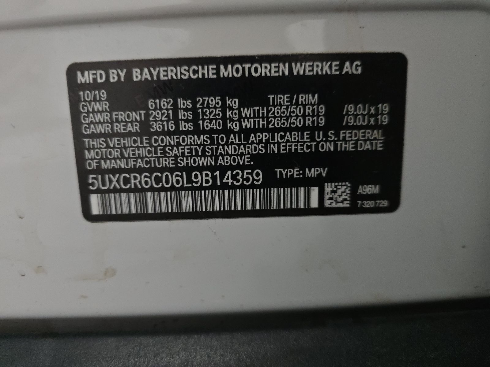 2020 BMW X5 xDrive40i AWD