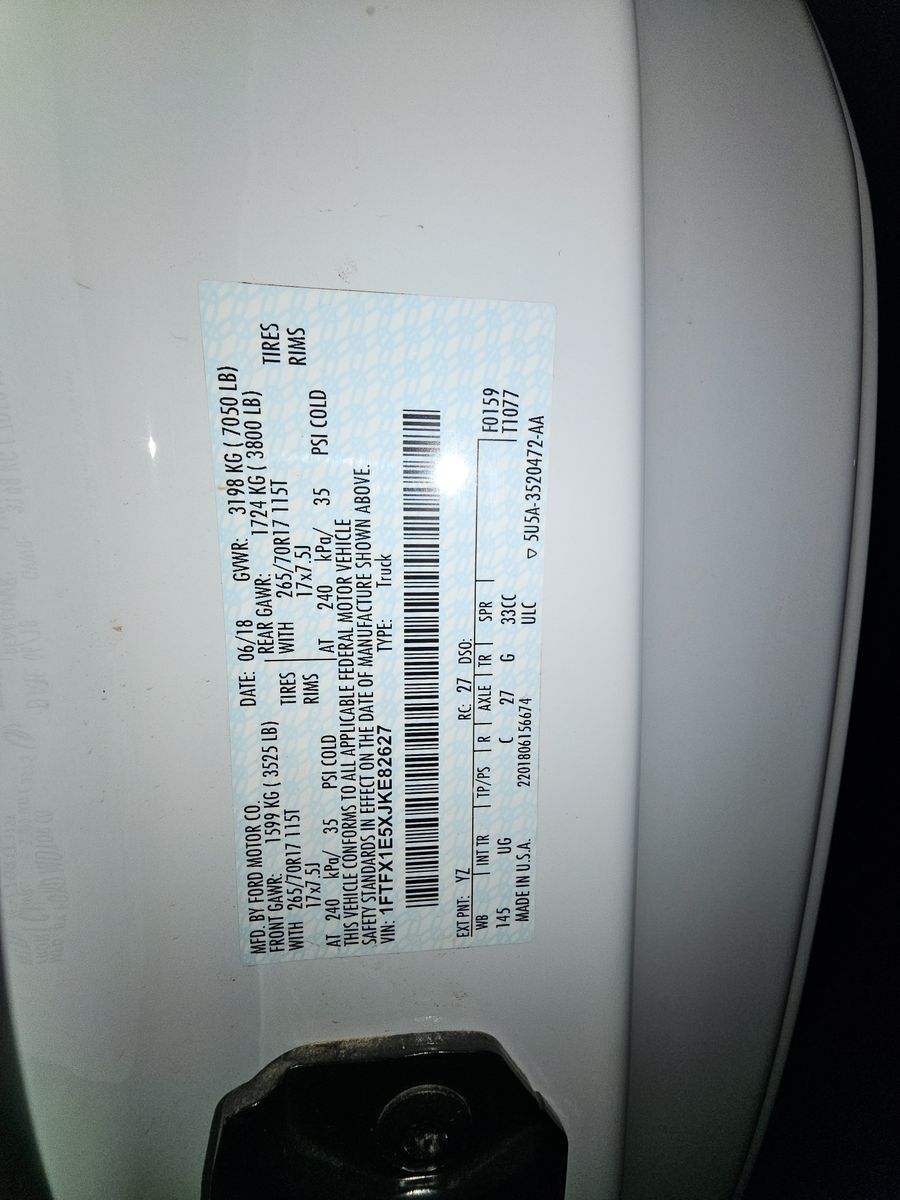 2018 Ford F-150 XLT AWD