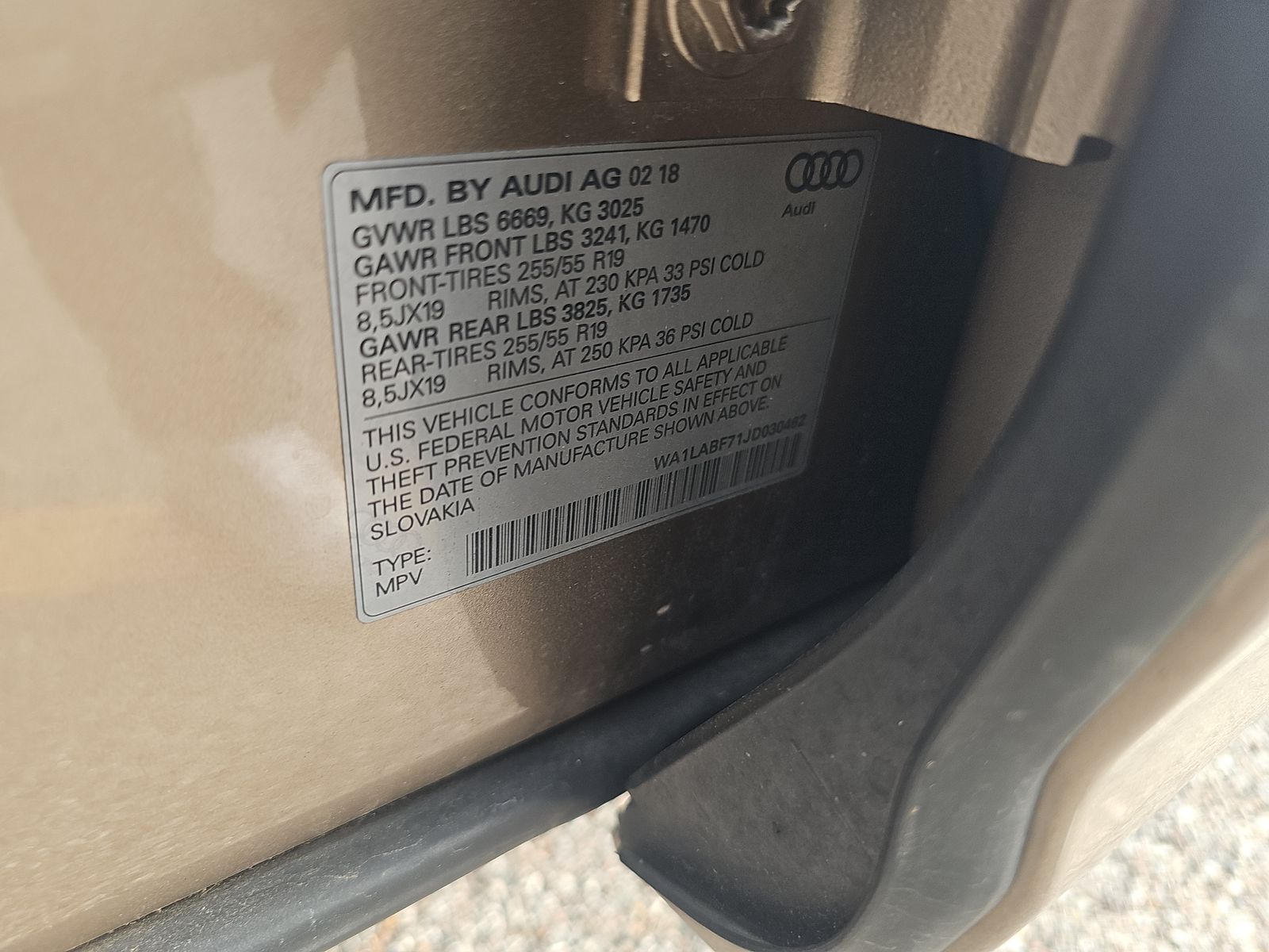 2018 Audi Q7 3.0T Premium Plus AWD