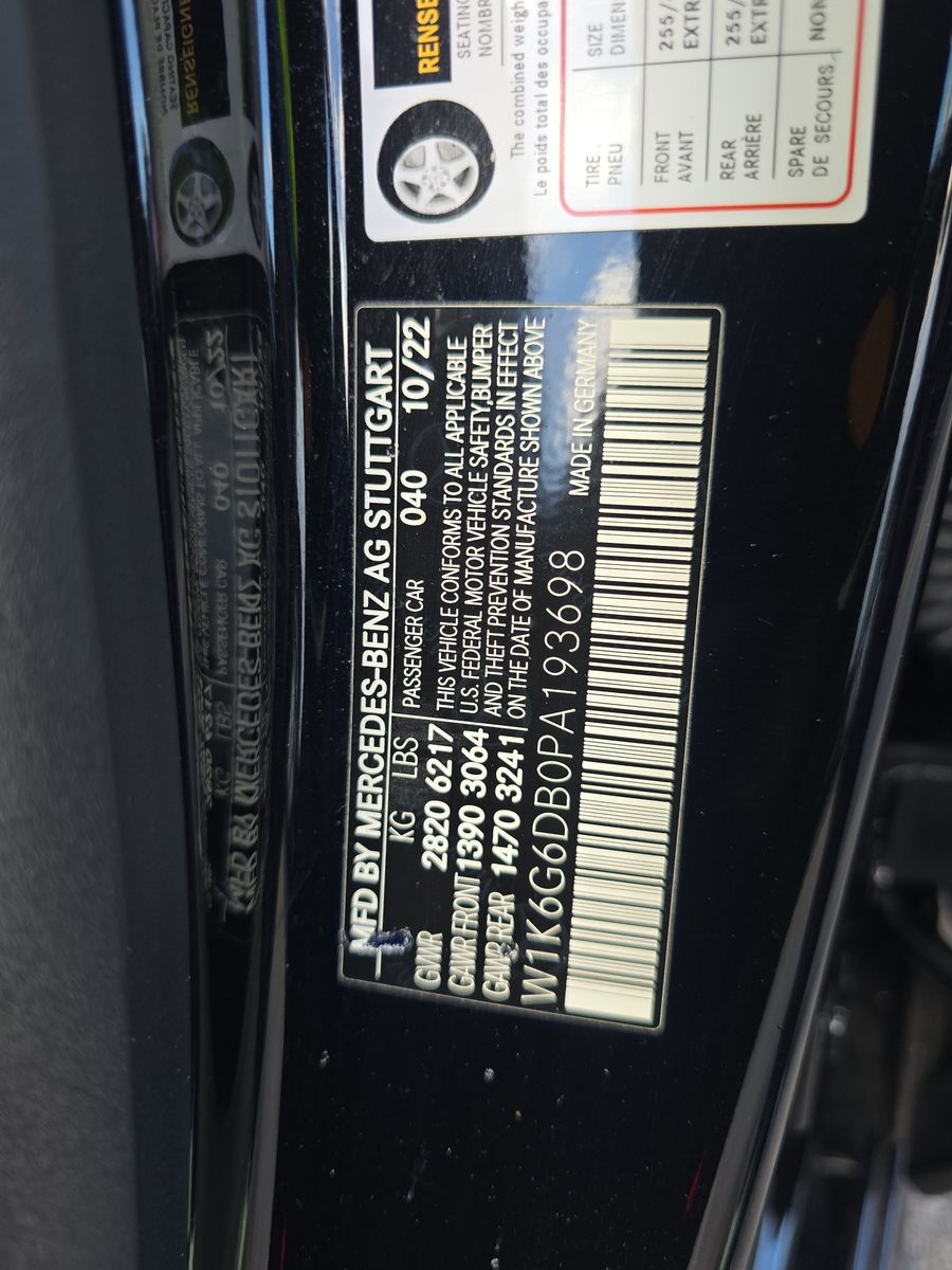 2023 Mercedes-Benz S-Class S 500 AWD