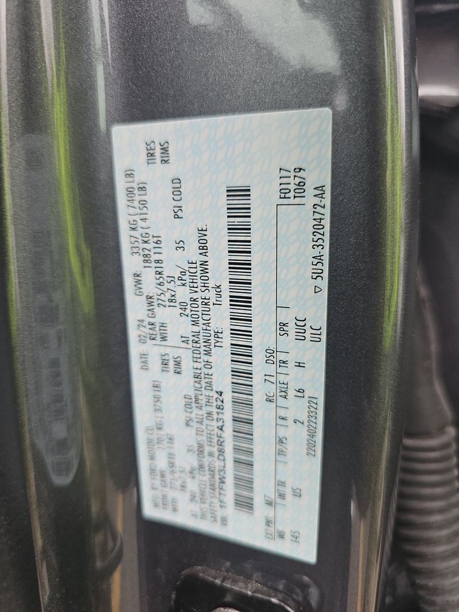 2024 Ford F-150 Hybrid XLT AWD