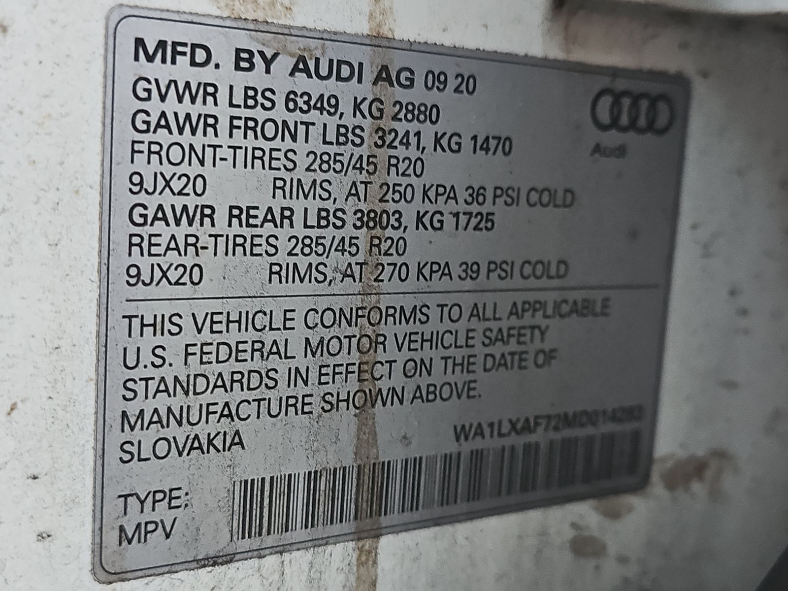 2021 Audi Q7 3.0T Premium Plus AWD