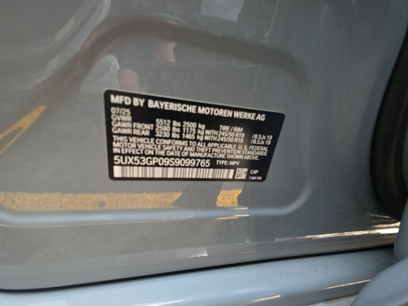 2025 BMW X3 xDrive30i AWD