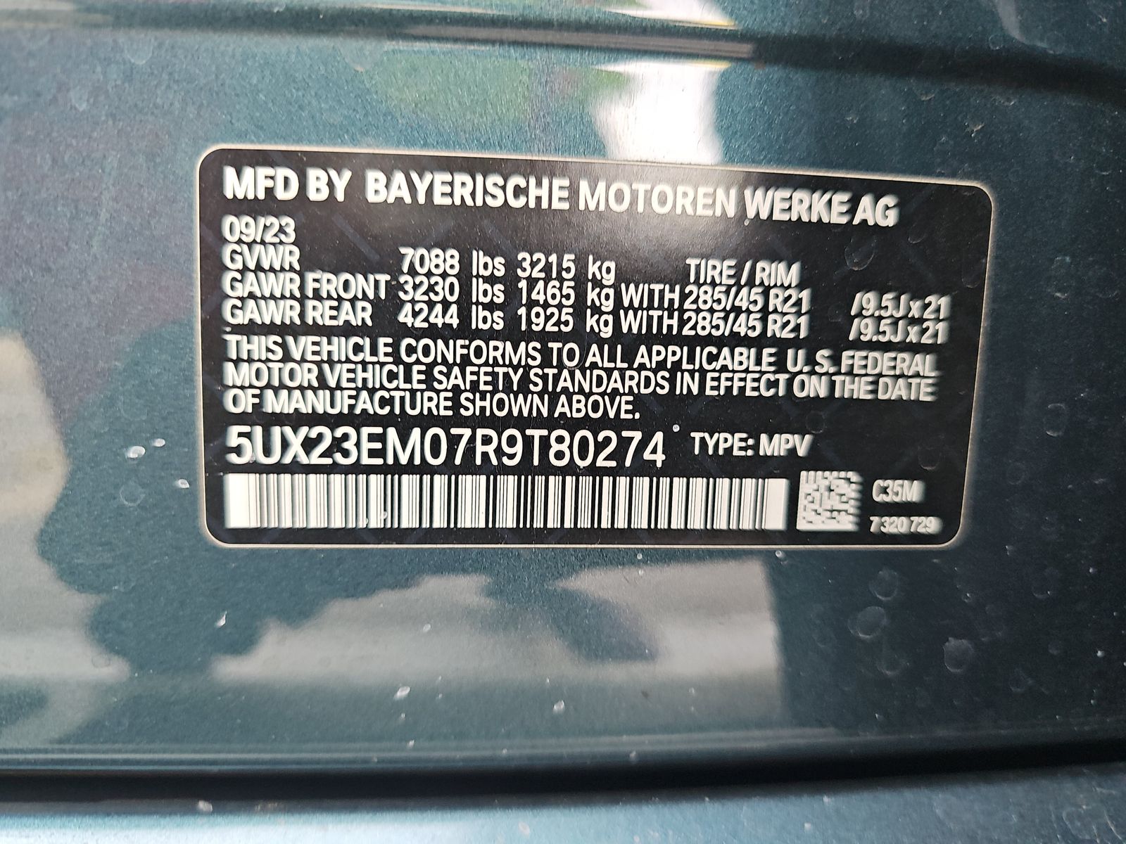 2024 BMW X7 xDrive40i AWD