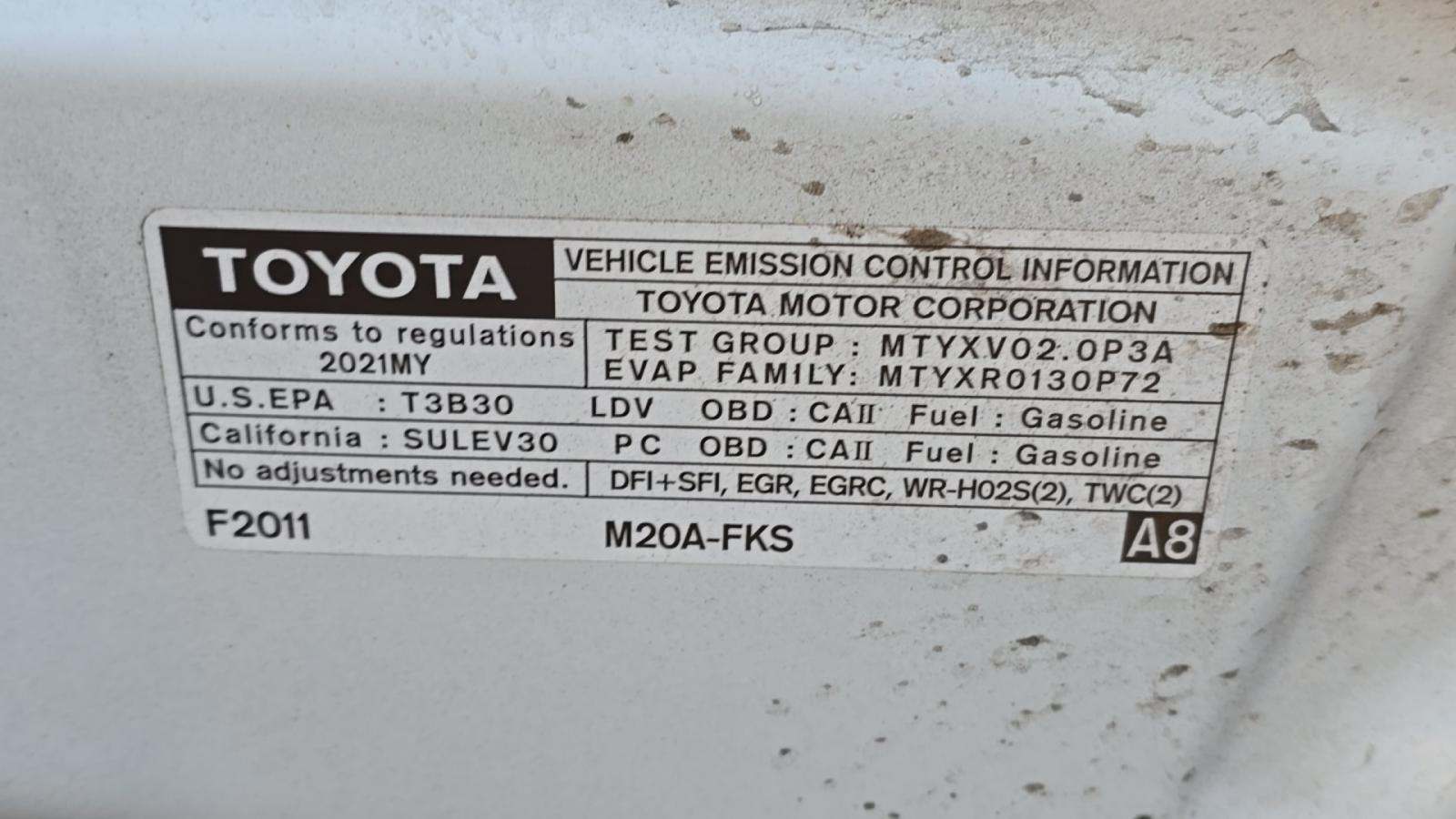 2021 Toyota Corolla SE FWD