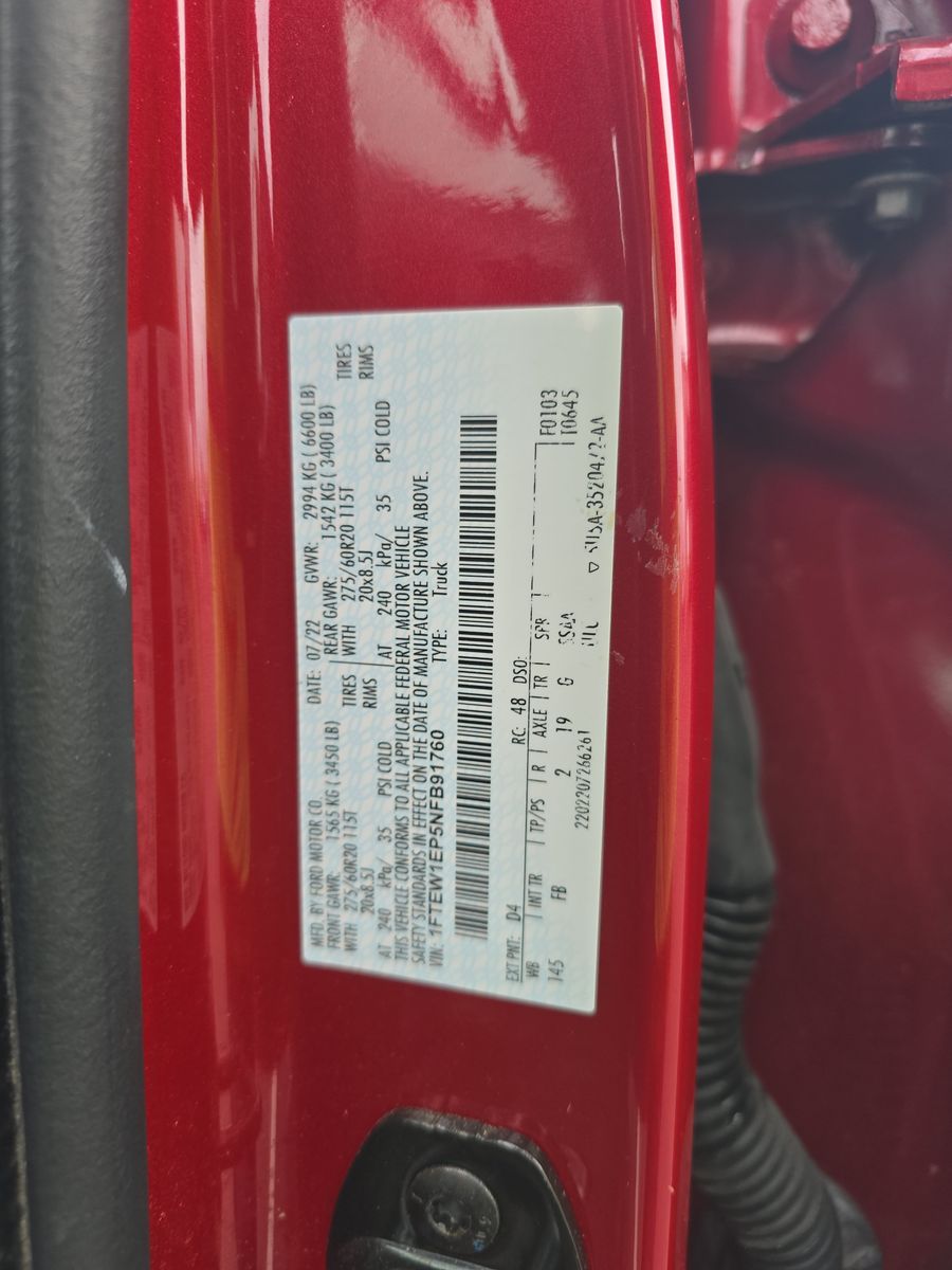 2022 Ford F-150 XLT AWD