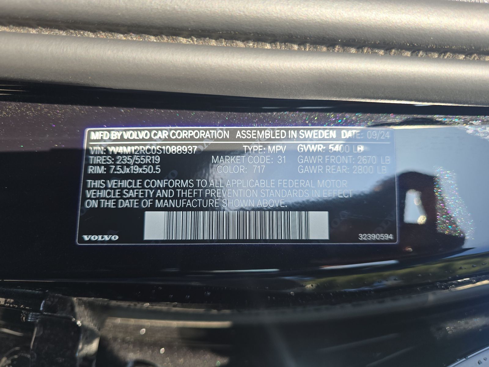 2025 Volvo XC60 B5 Plus FWD