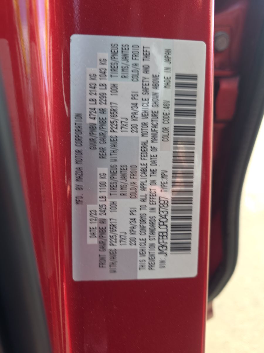 2024 MAZDA CX-5 2.5 S Select Package AWD