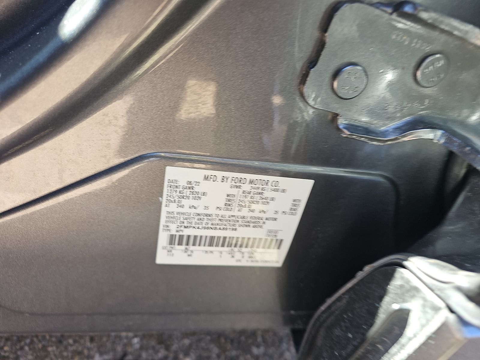 2022 Ford Edge ST-Line AWD