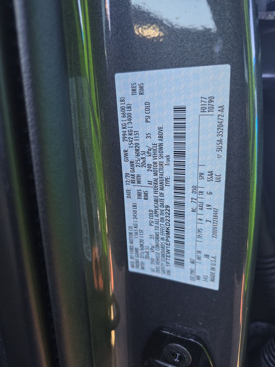 2021 Ford F-150 XL AWD