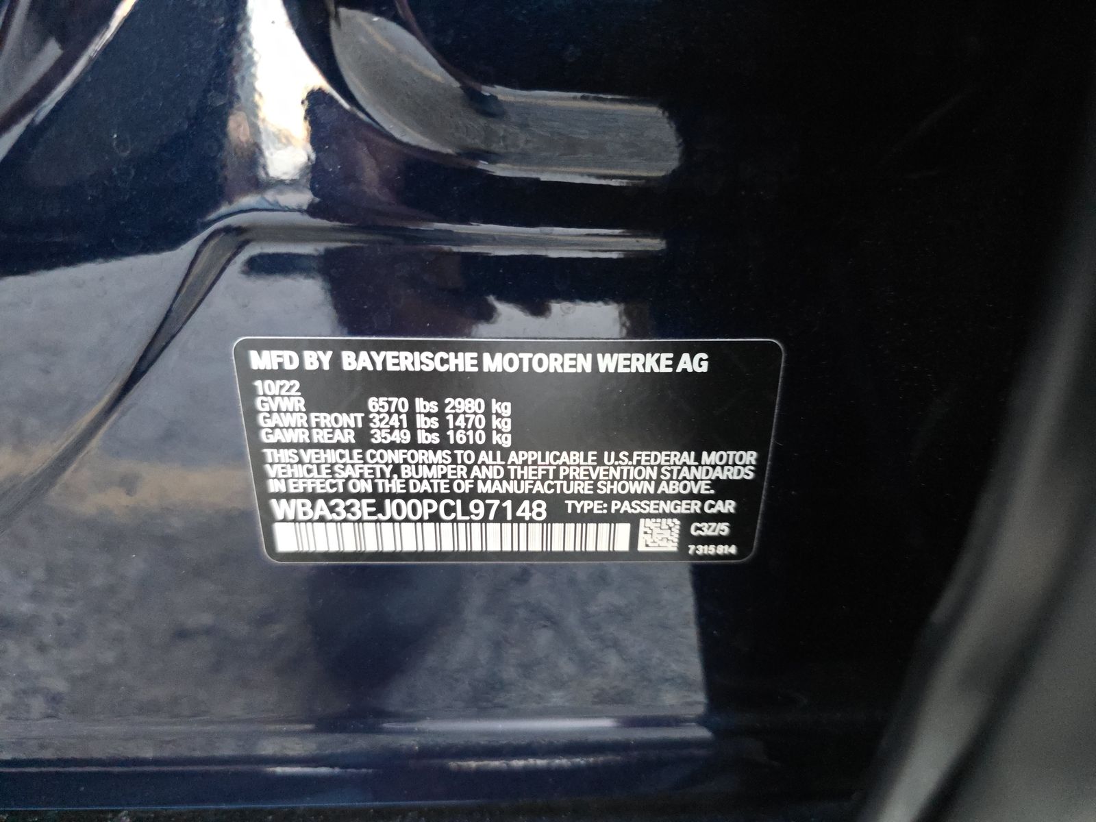 2023 BMW 7 Series 760i xDrive AWD