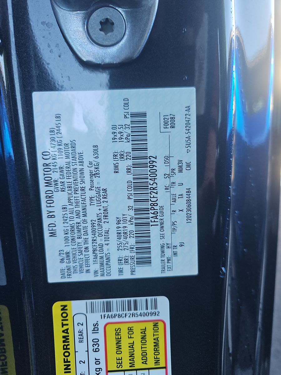 2024 Ford Mustang GT Premium RWD