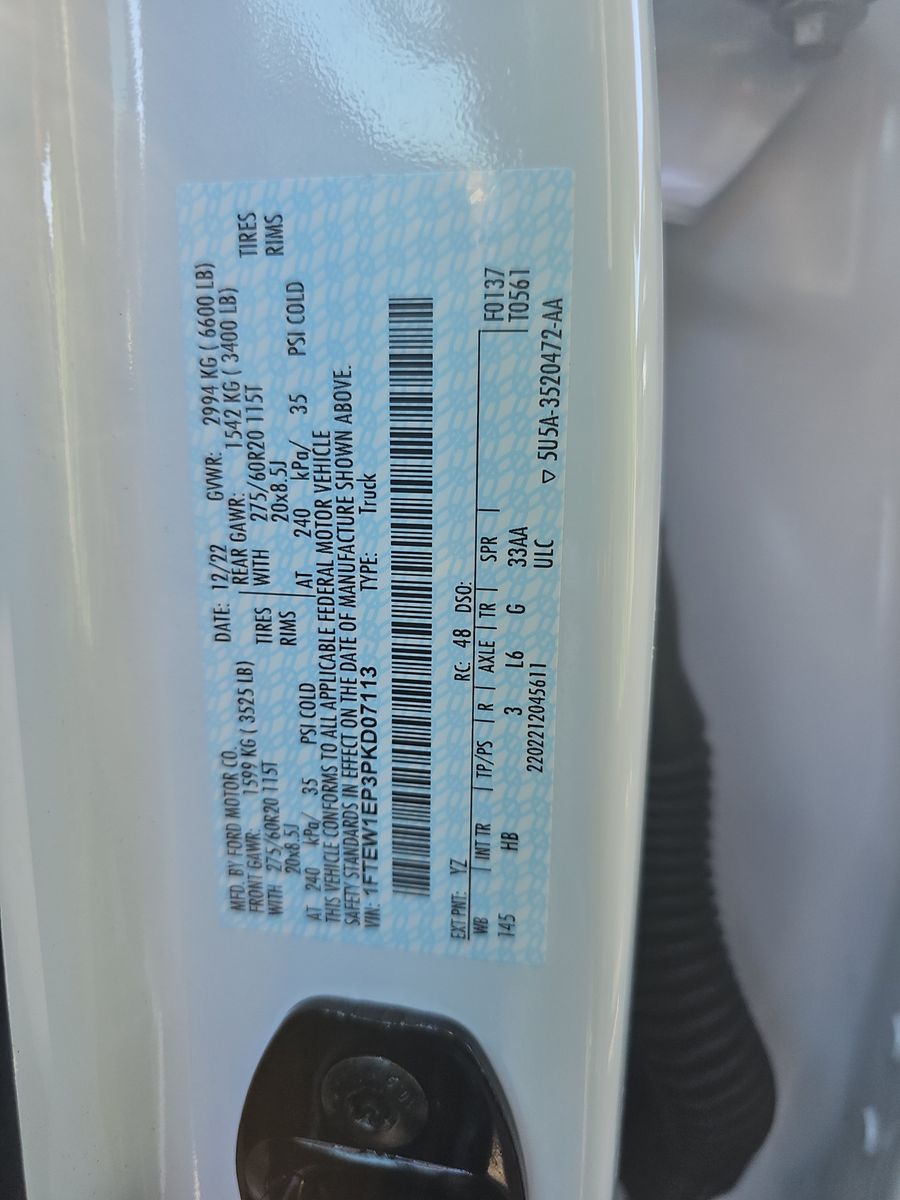 2023 Ford F-150 Lariat AWD