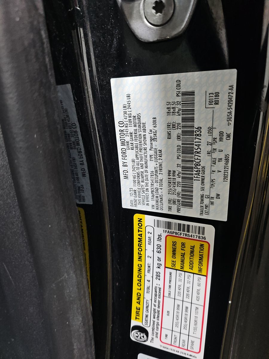 2024 Ford Mustang GT RWD