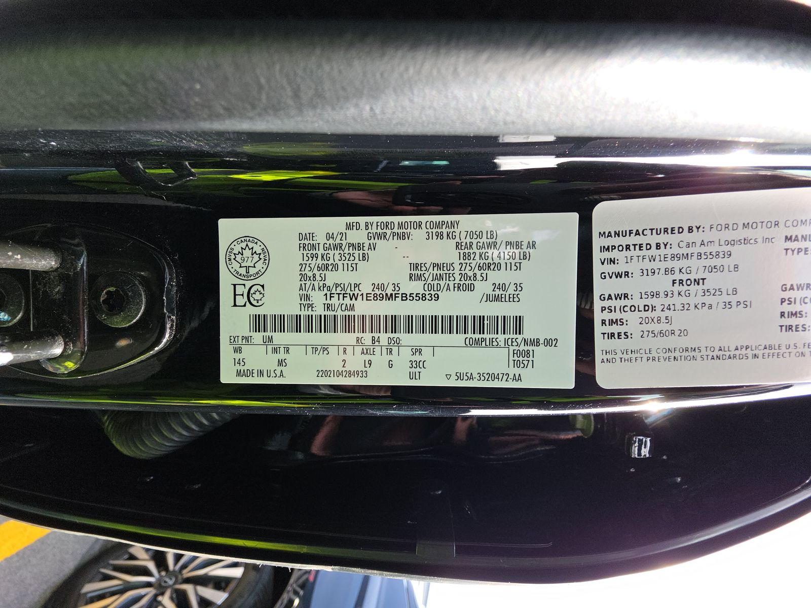 2021 Ford F-150 XLT AWD