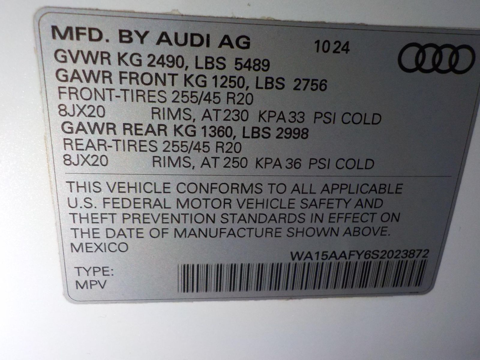 2025 Audi Q5 Premium Plus AWD