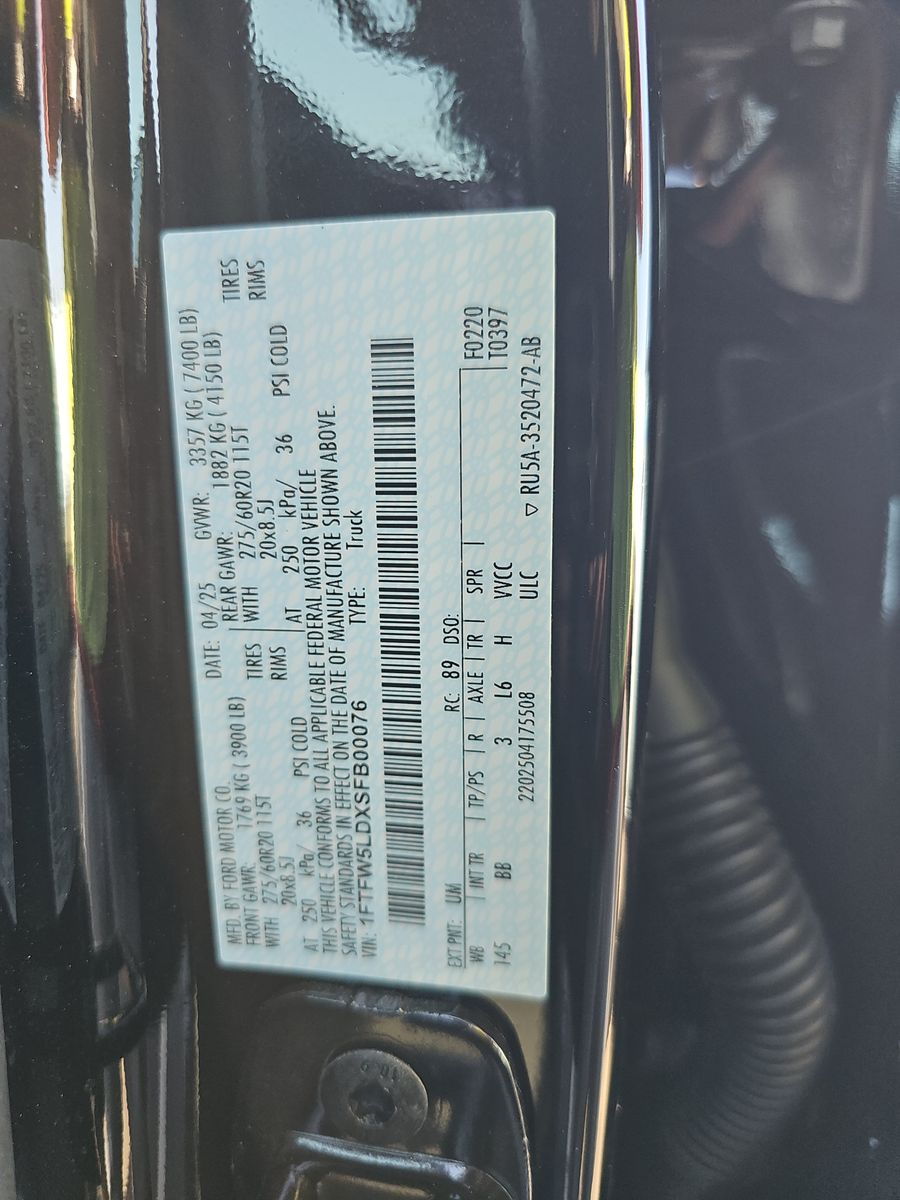 2025 Ford F-150 Hybrid Lariat AWD