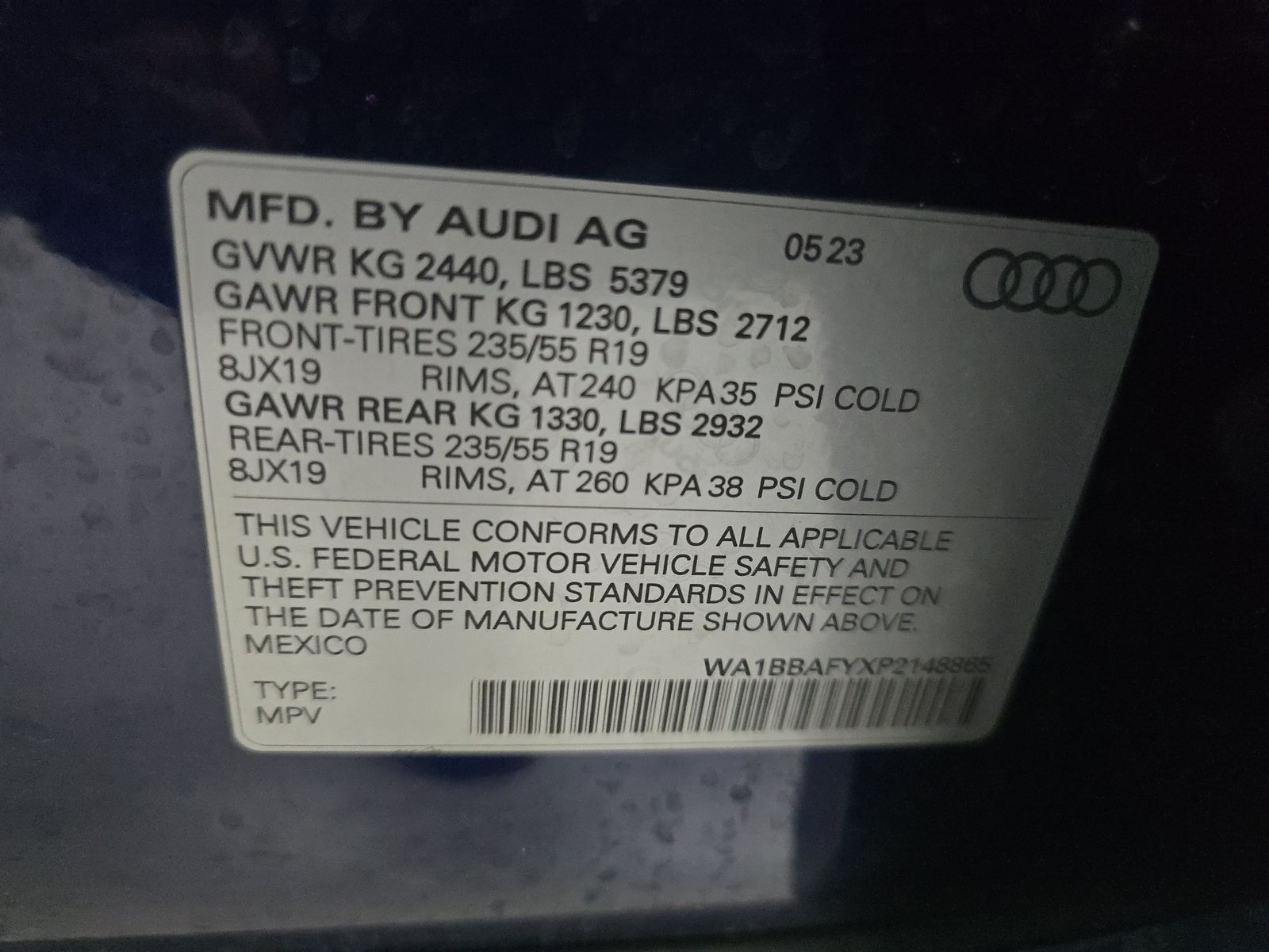 2023 Audi Q5 Premium Plus AWD