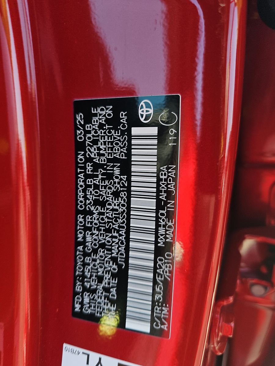 2025 Toyota Prius Limited FWD