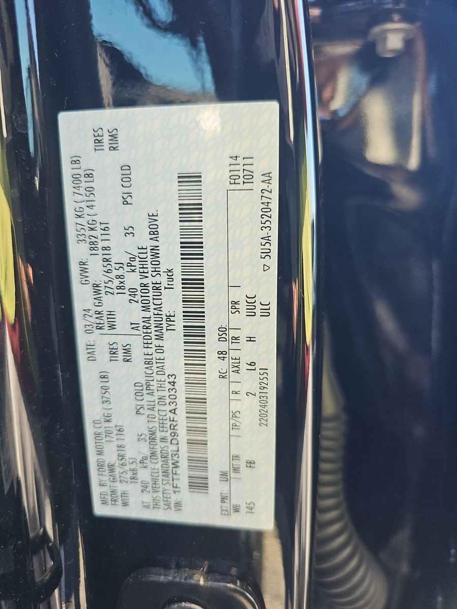 2024 Ford F-150 Hybrid XLT AWD