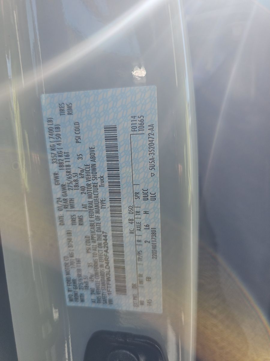 2024 Ford F-150 Hybrid XLT AWD