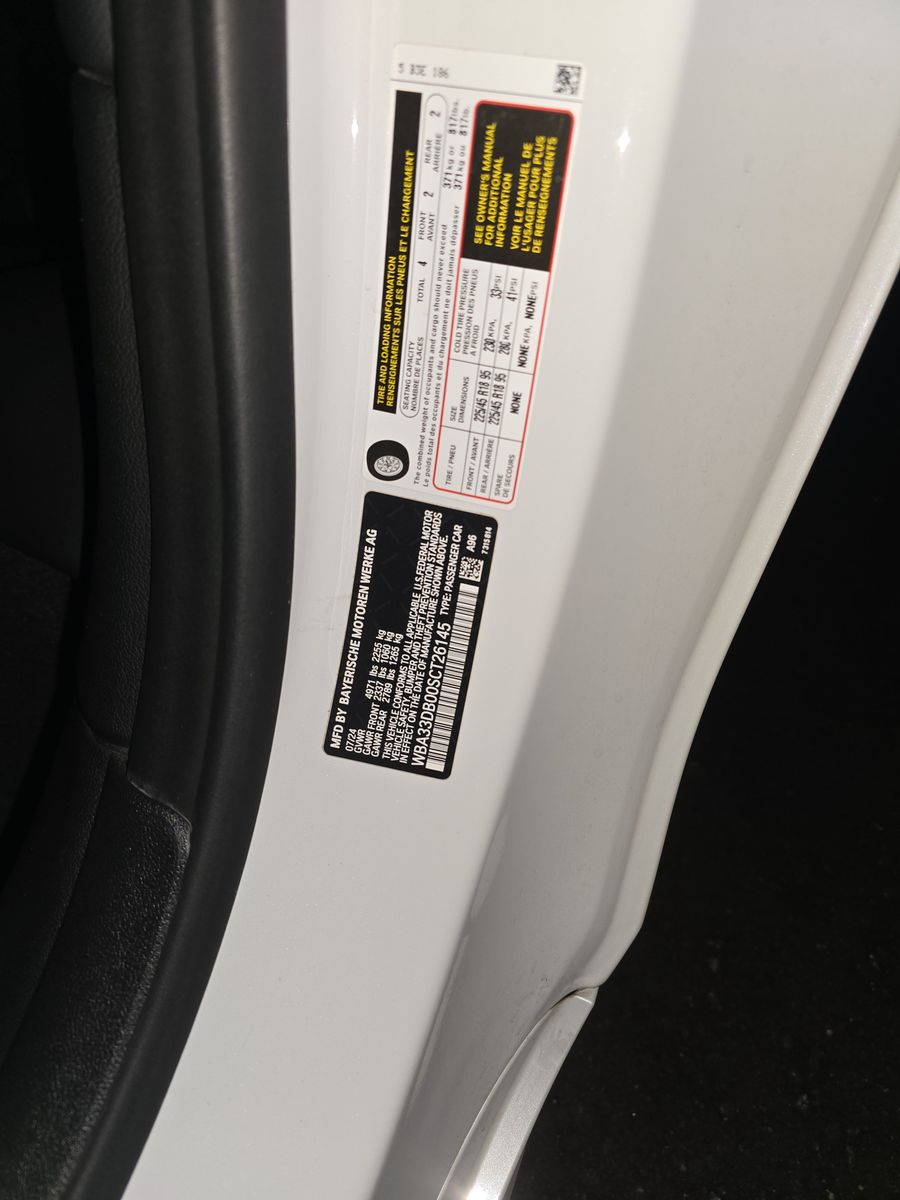 2025 BMW 4 Series 430i RWD