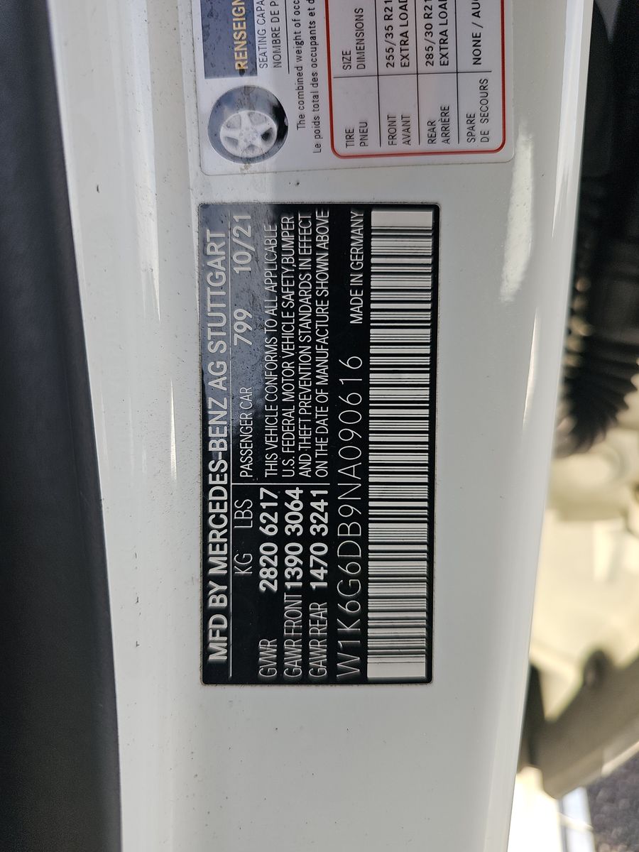 2022 Mercedes-Benz S-Class S 500 AWD