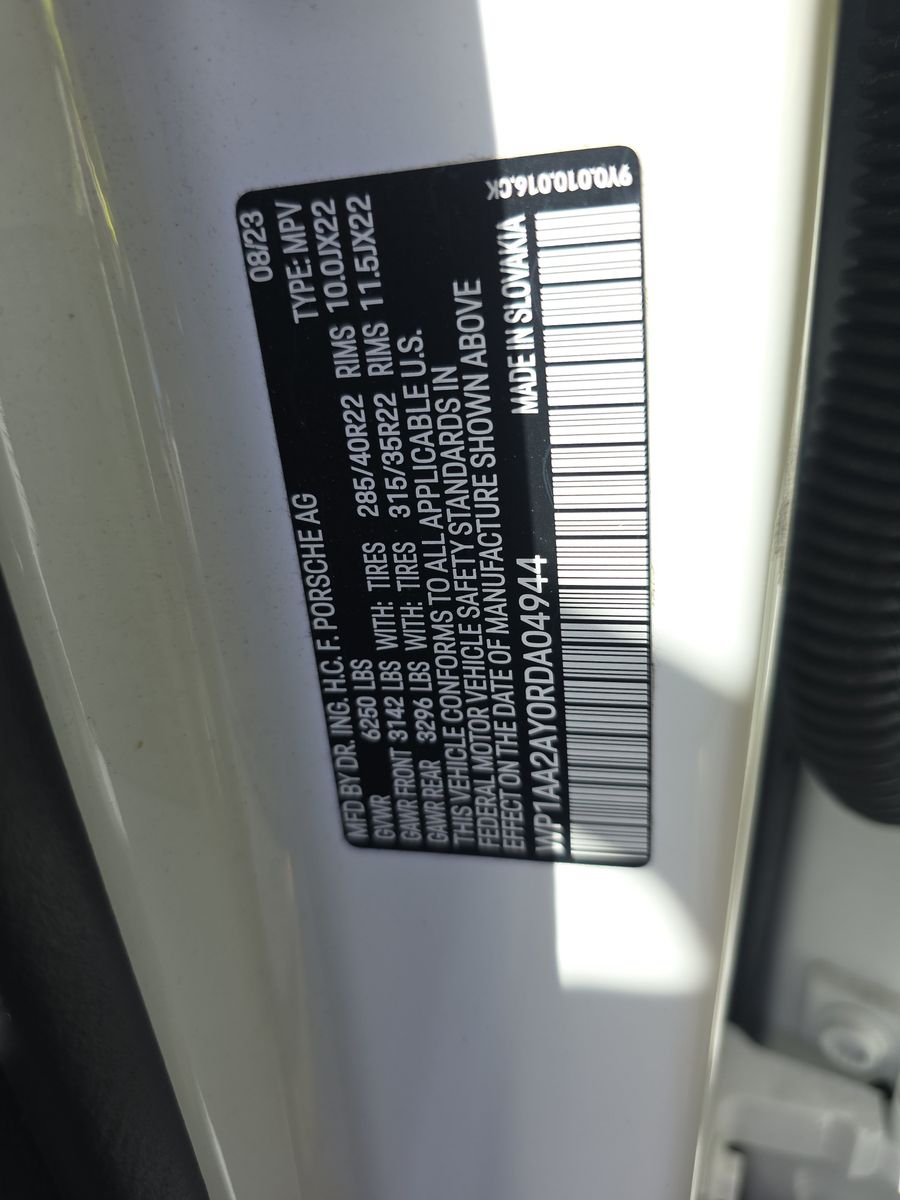 2024 Porsche Cayenne Base AWD