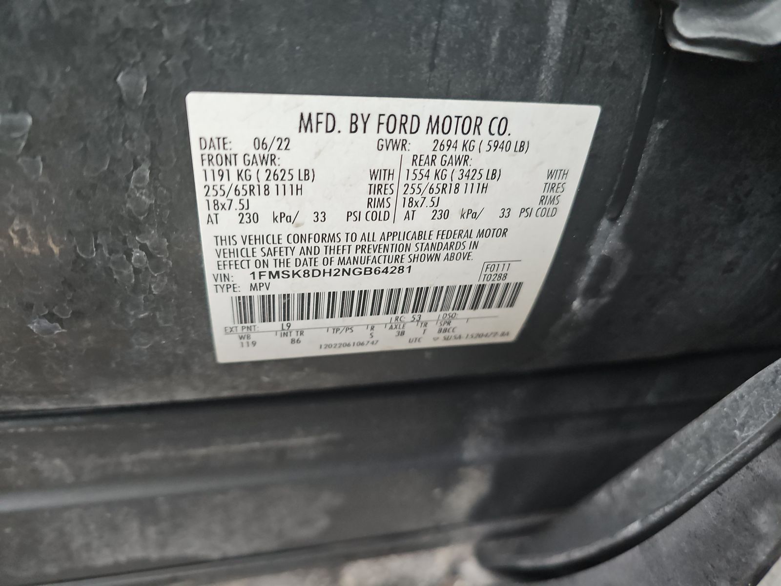 2022 Ford Explorer XLT AWD