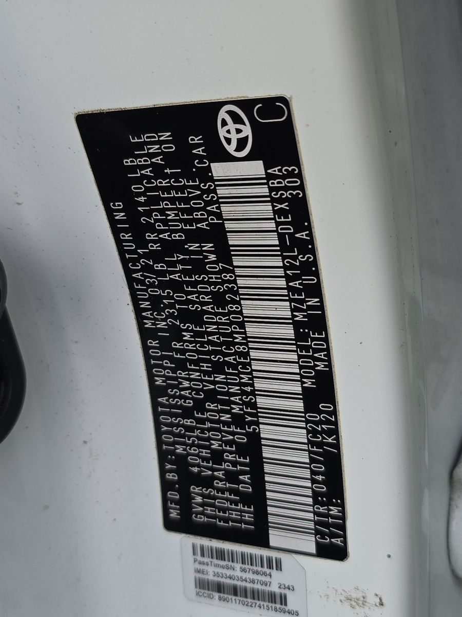 2021 Toyota Corolla SE FWD