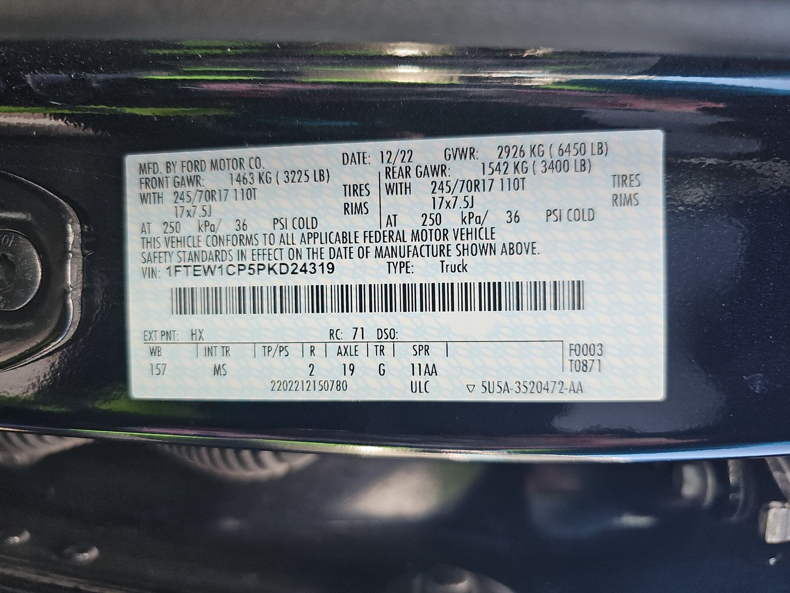 2023 Ford F-150 XLT RWD