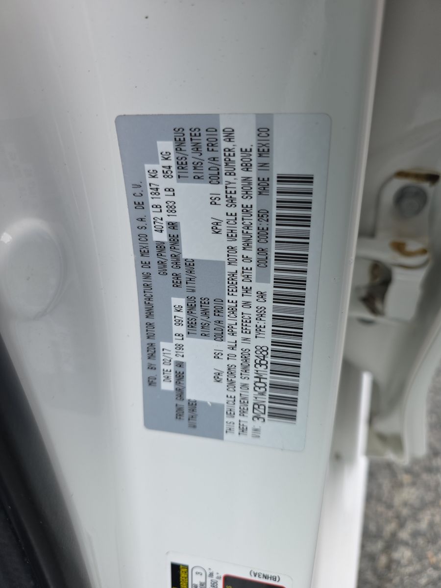 2017 MAZDA MAZDA3 Grand Touring FWD