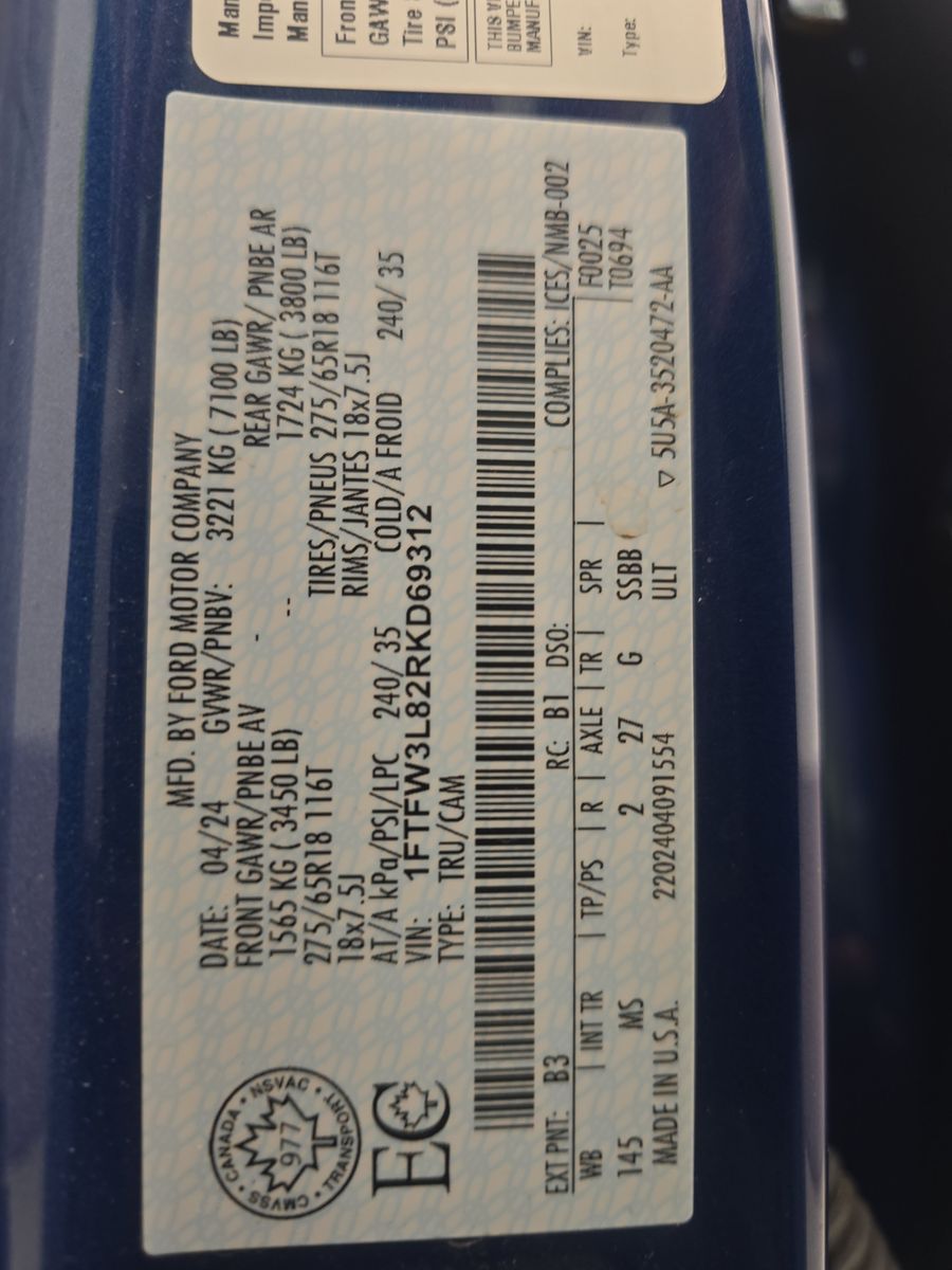 2024 Ford F-150 XLT AWD