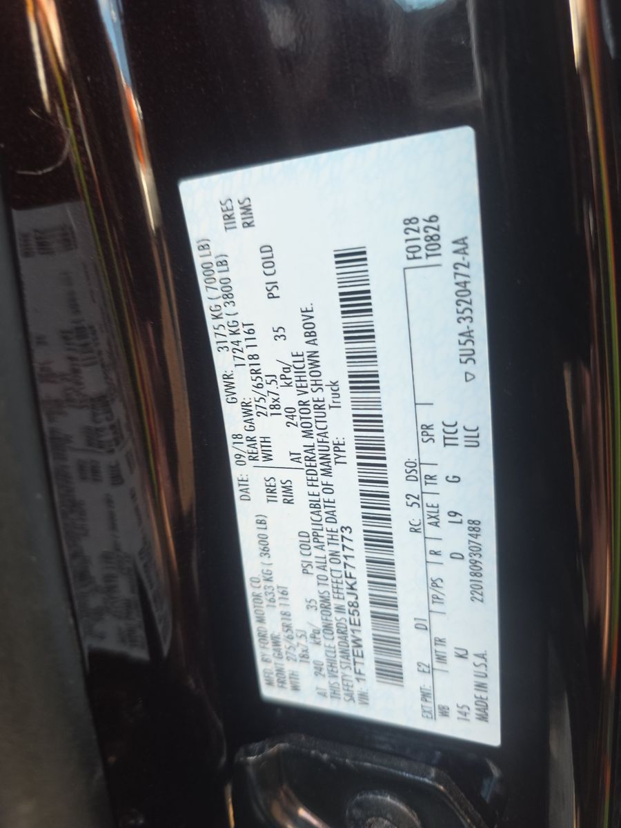 2018 Ford F-150 King Ranch AWD