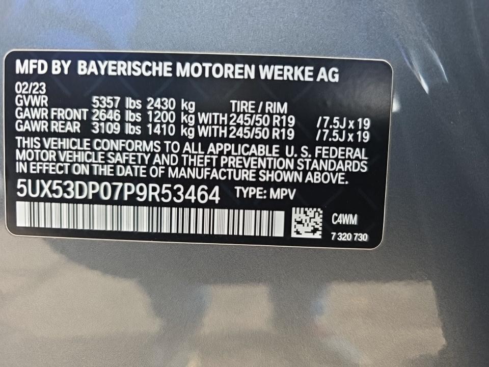 2023 BMW X3 xDrive30i AWD