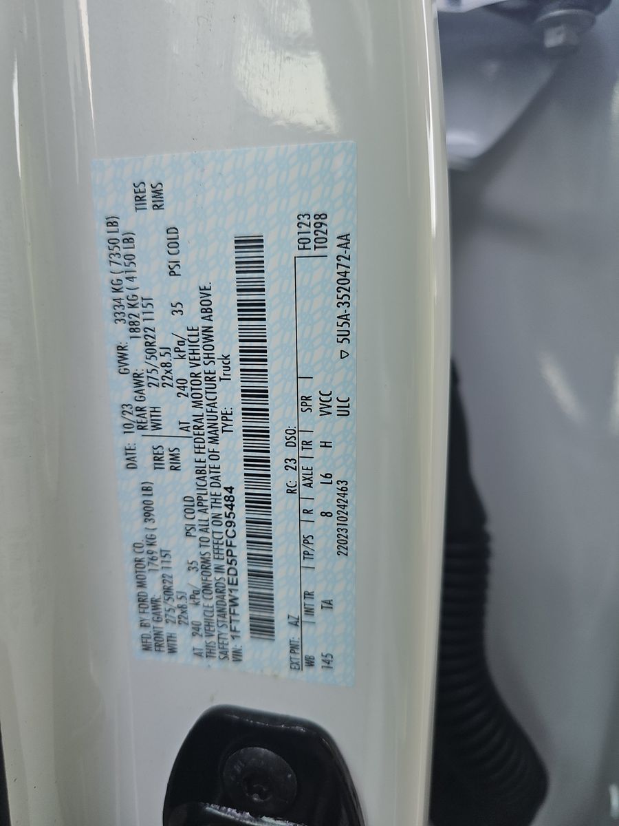 2023 Ford F-150 Hybrid Limited AWD