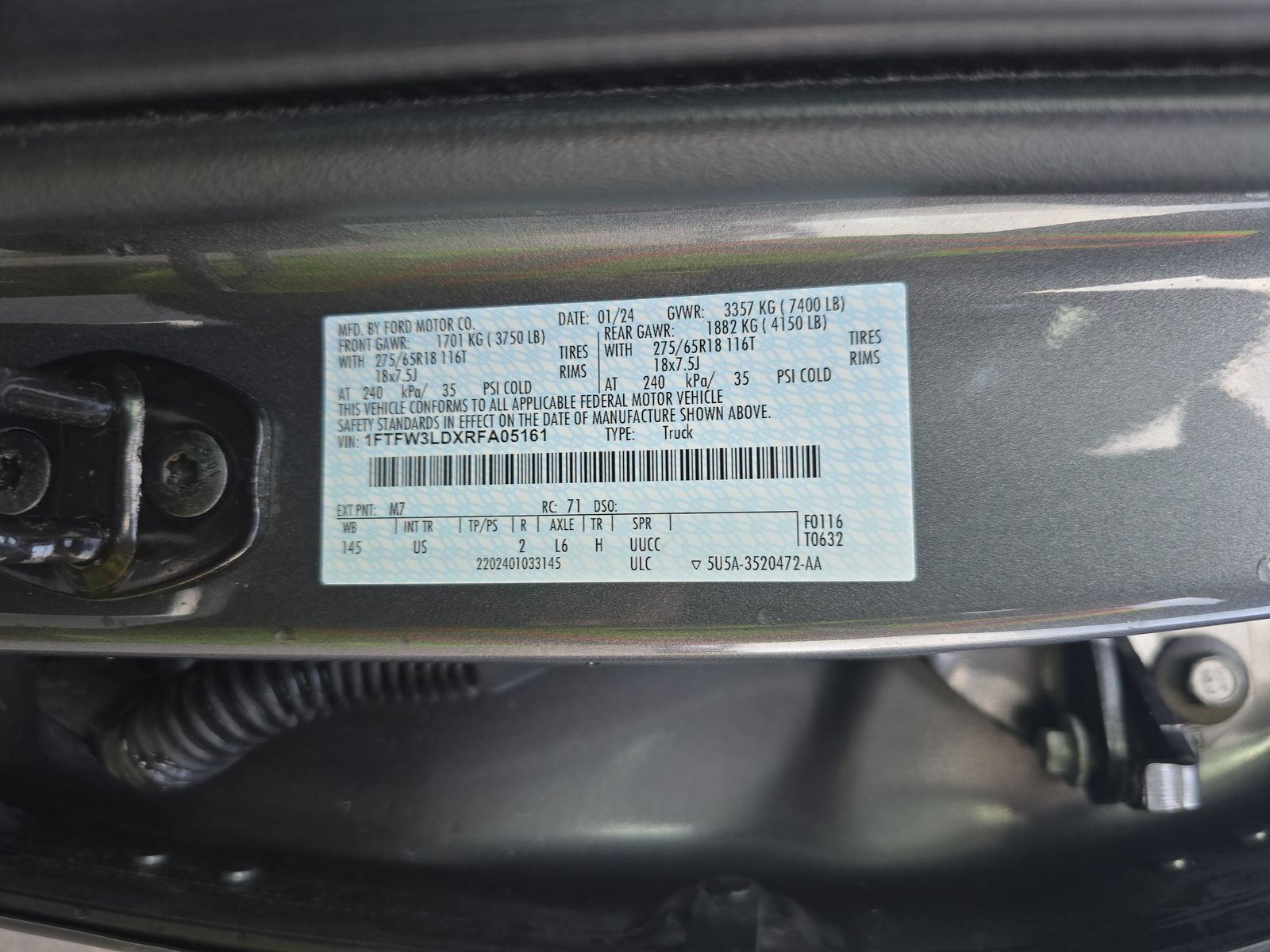 2024 Ford F-150 Hybrid XLT AWD