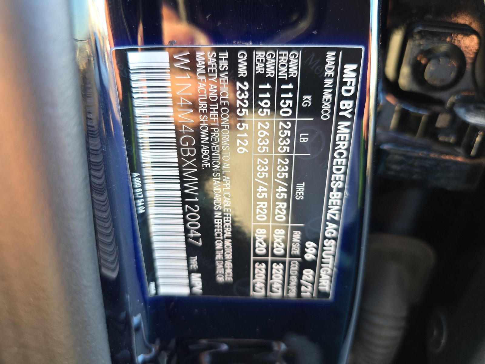 2021 Mercedes-Benz GLB GLB 250 FWD