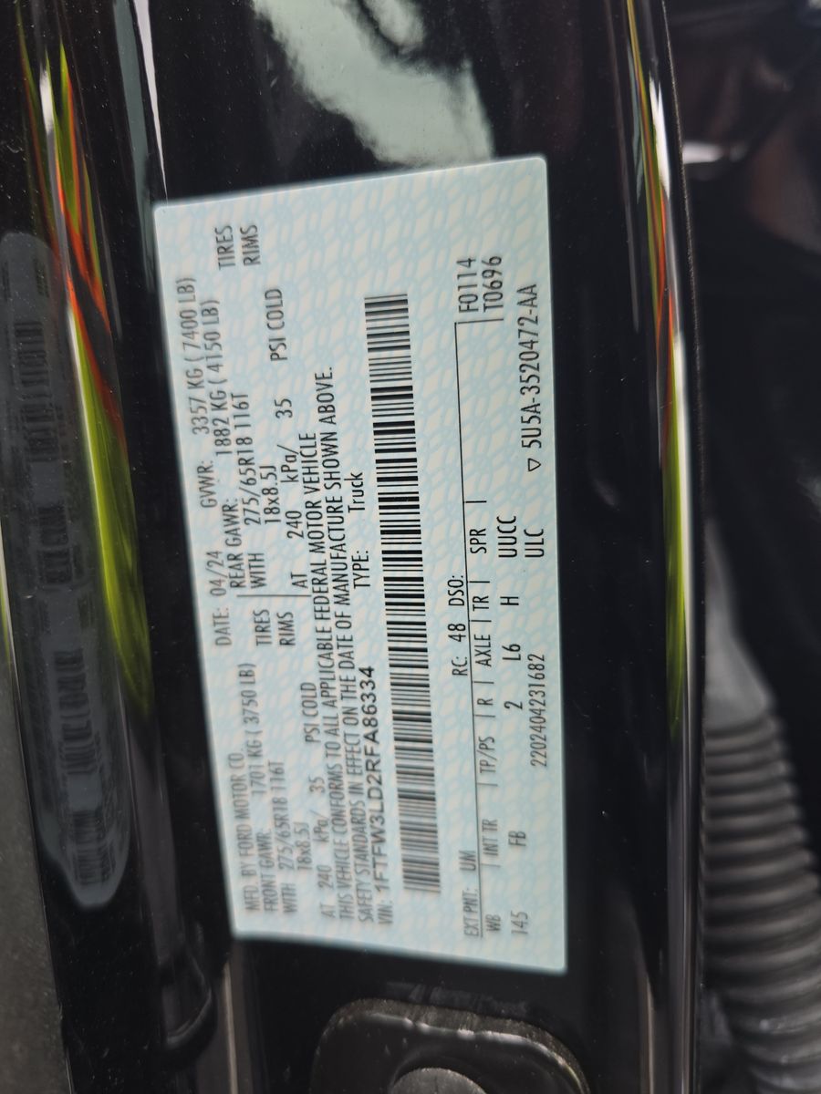 2024 Ford F-150 Hybrid XLT AWD