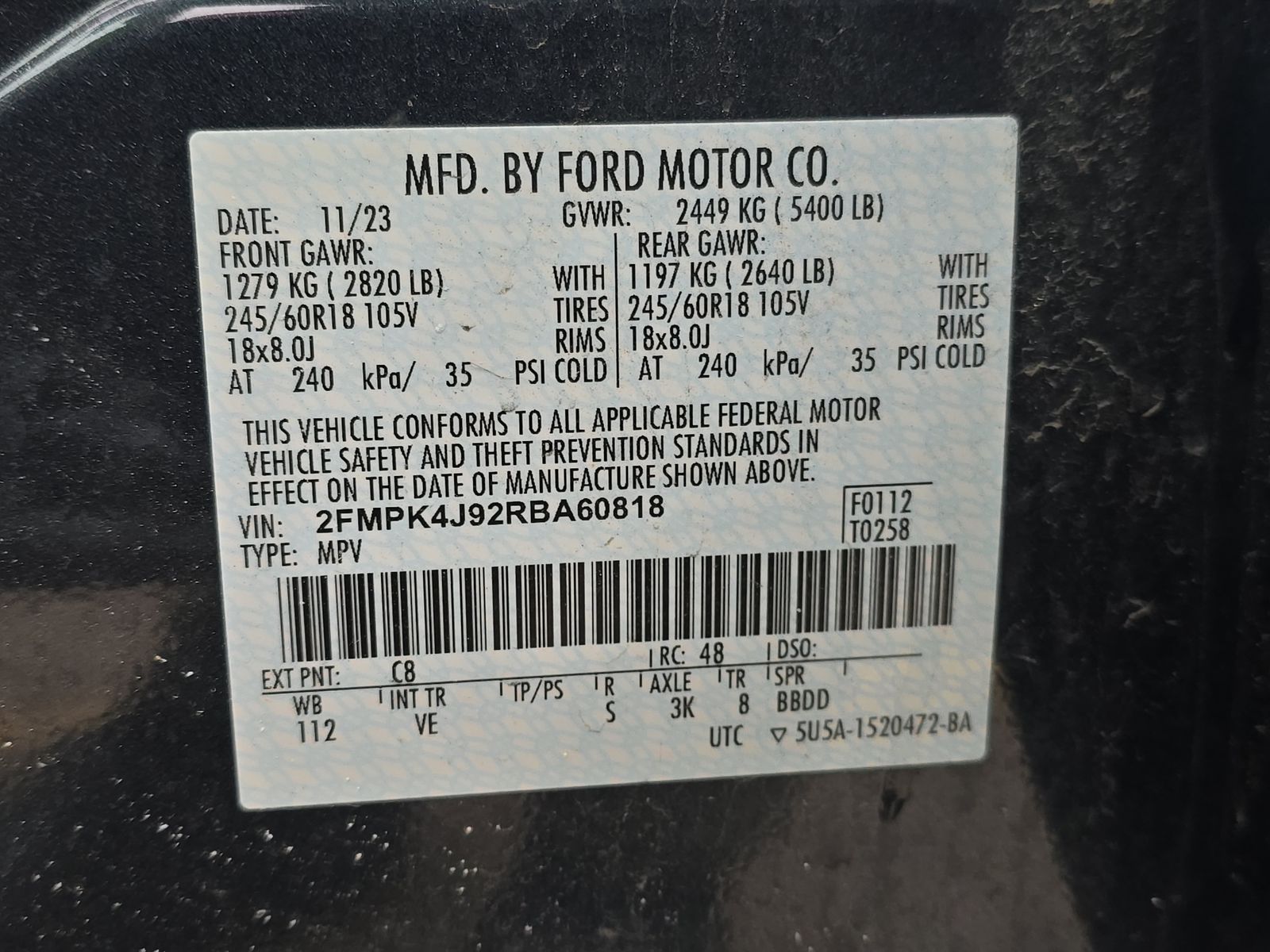 2024 Ford Edge SEL AWD