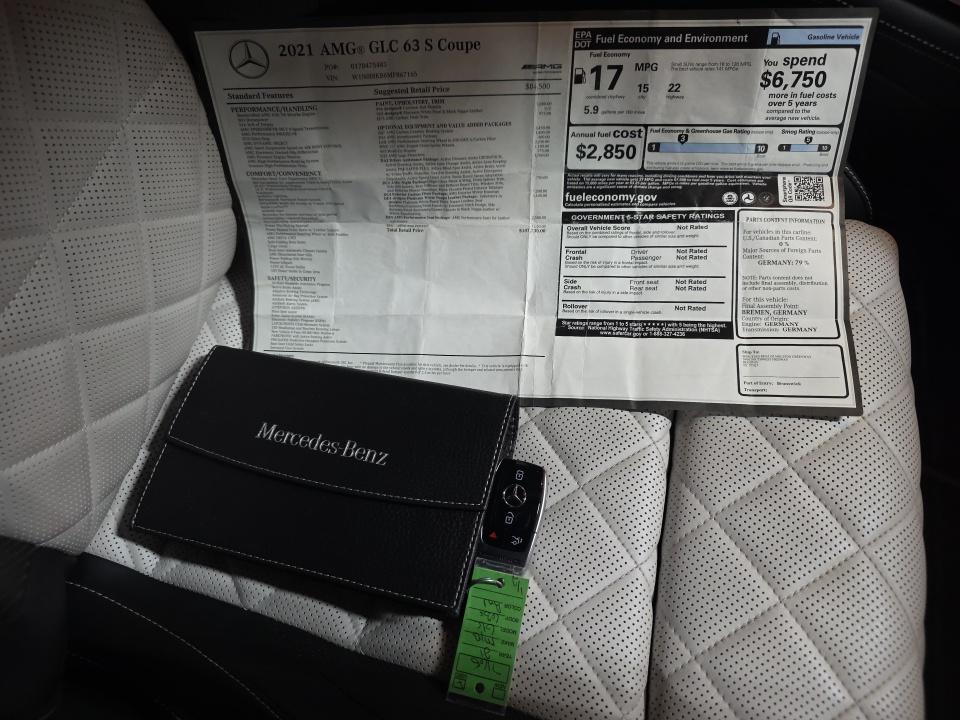 2021 Mercedes-Benz GLC AMG GLC 63 S AWD