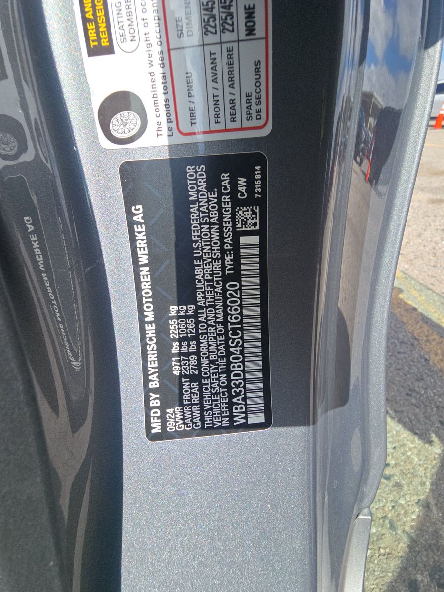 2025 BMW 4 Series 430i RWD