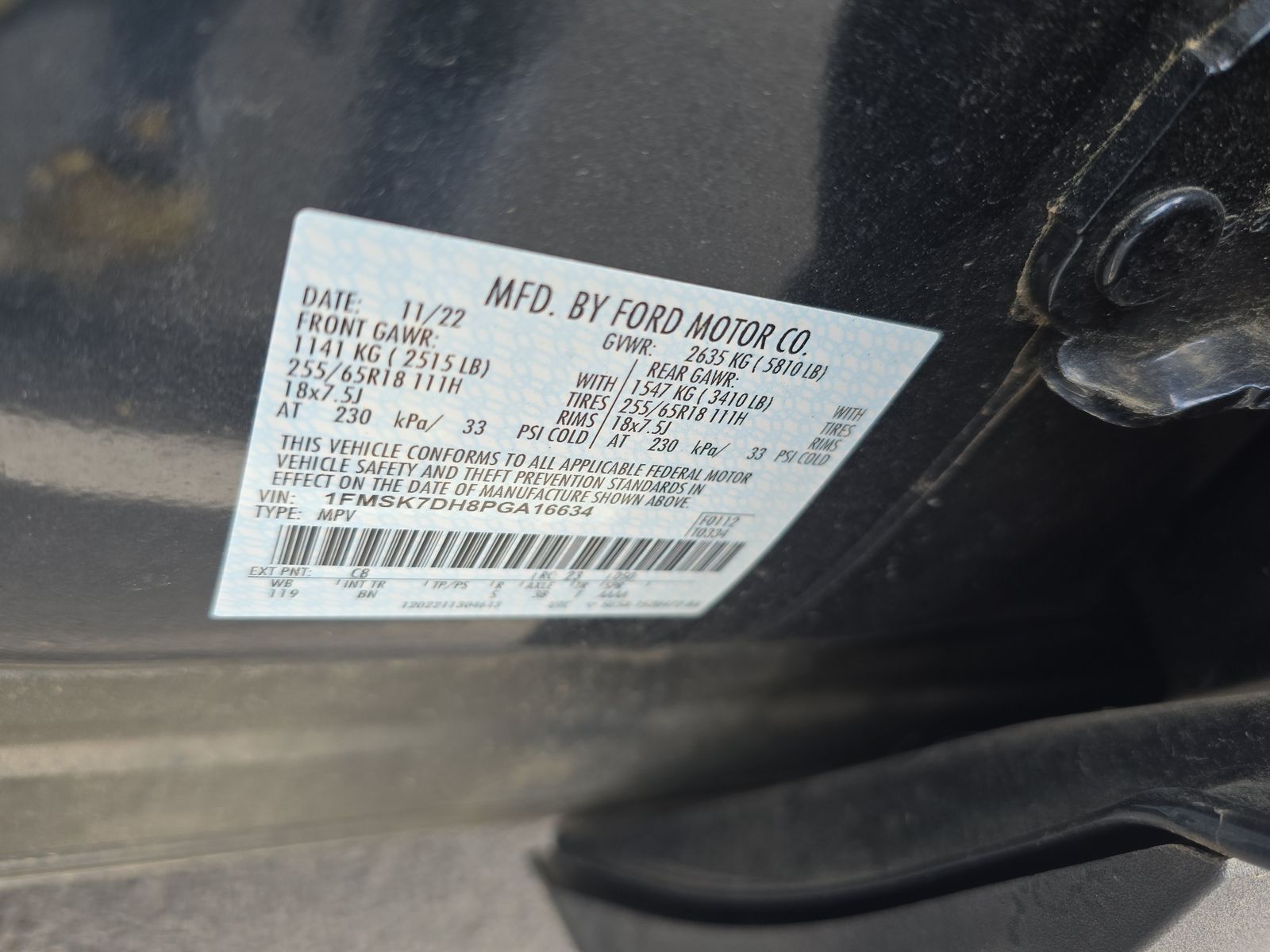 2023 Ford Explorer XLT FWD