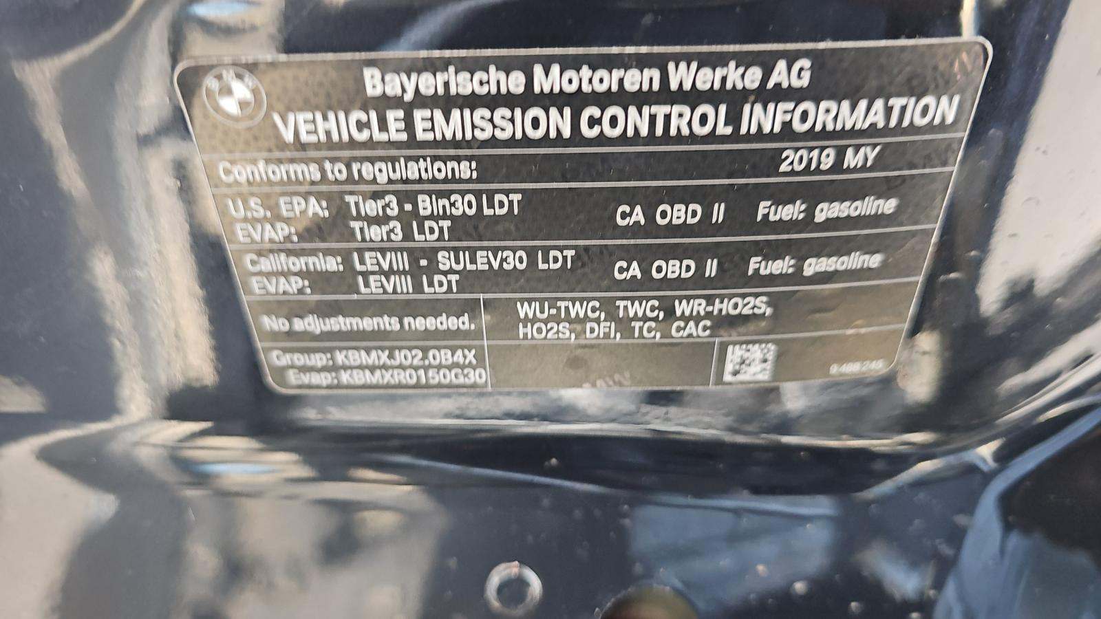 2019 BMW X3 sDrive30i RWD