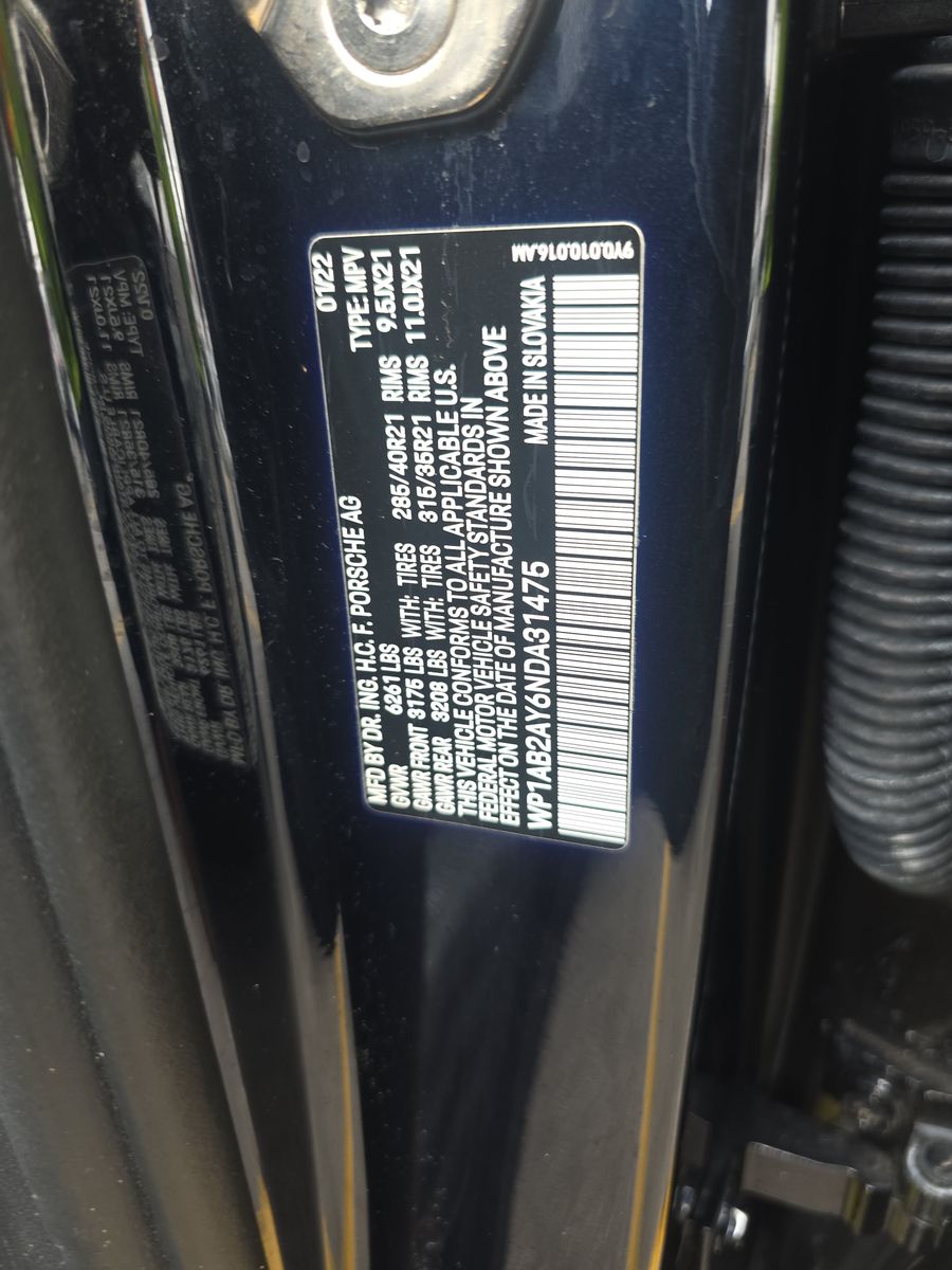 2022 Porsche Cayenne S AWD