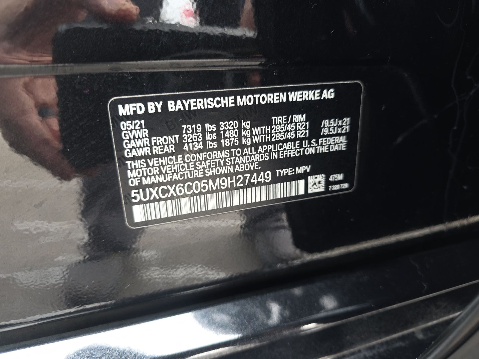 2021 BMW X7 M50i AWD