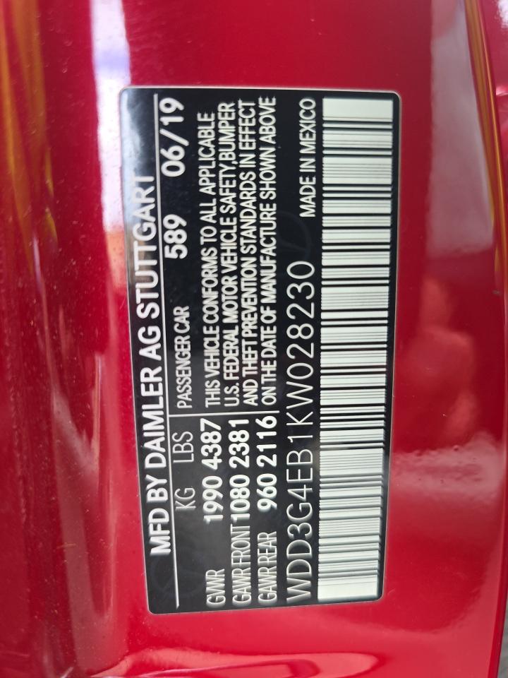 2019 Mercedes-Benz A-Class A 220 FWD