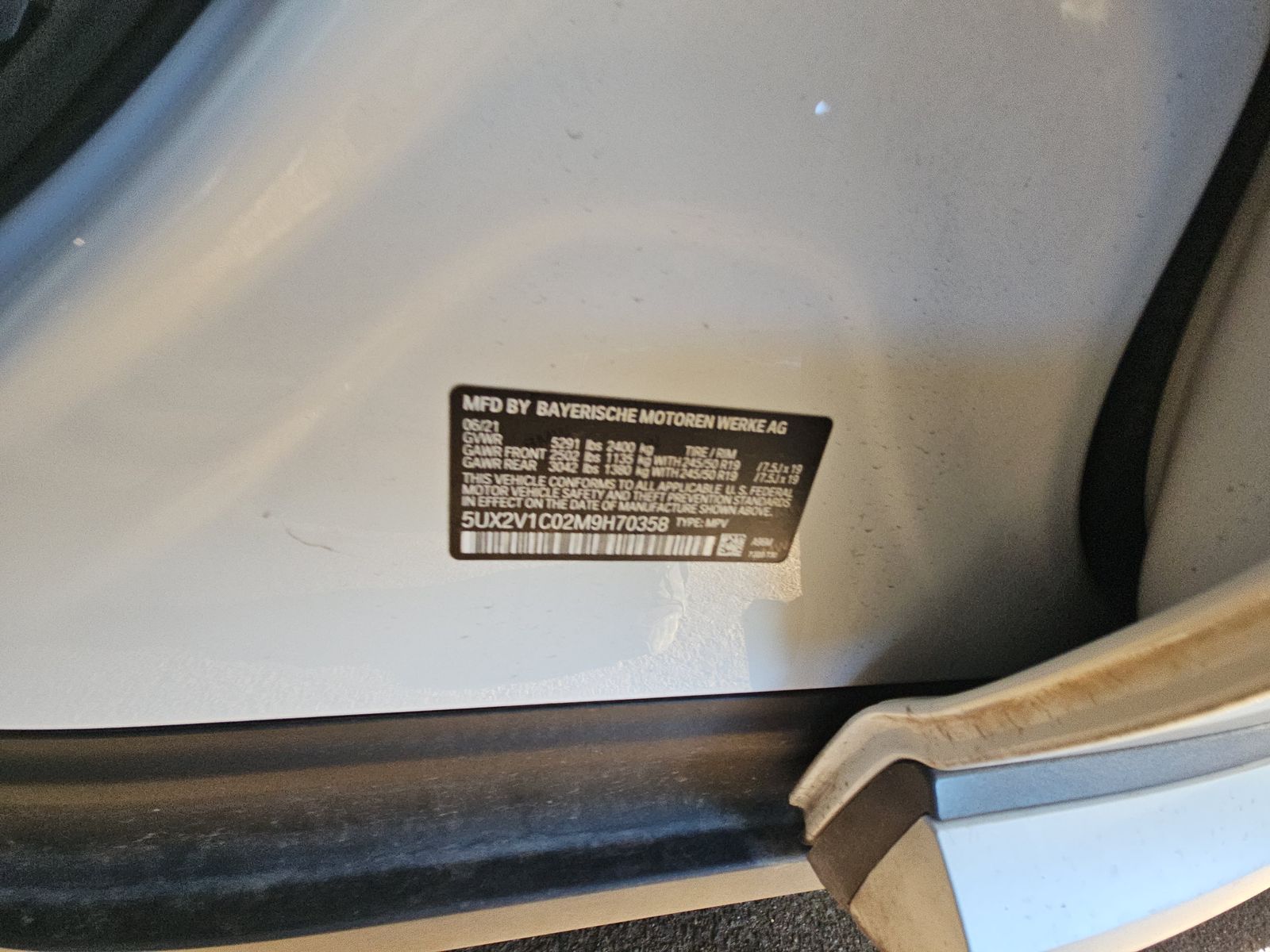 2021 BMW X4 xDrive30i AWD