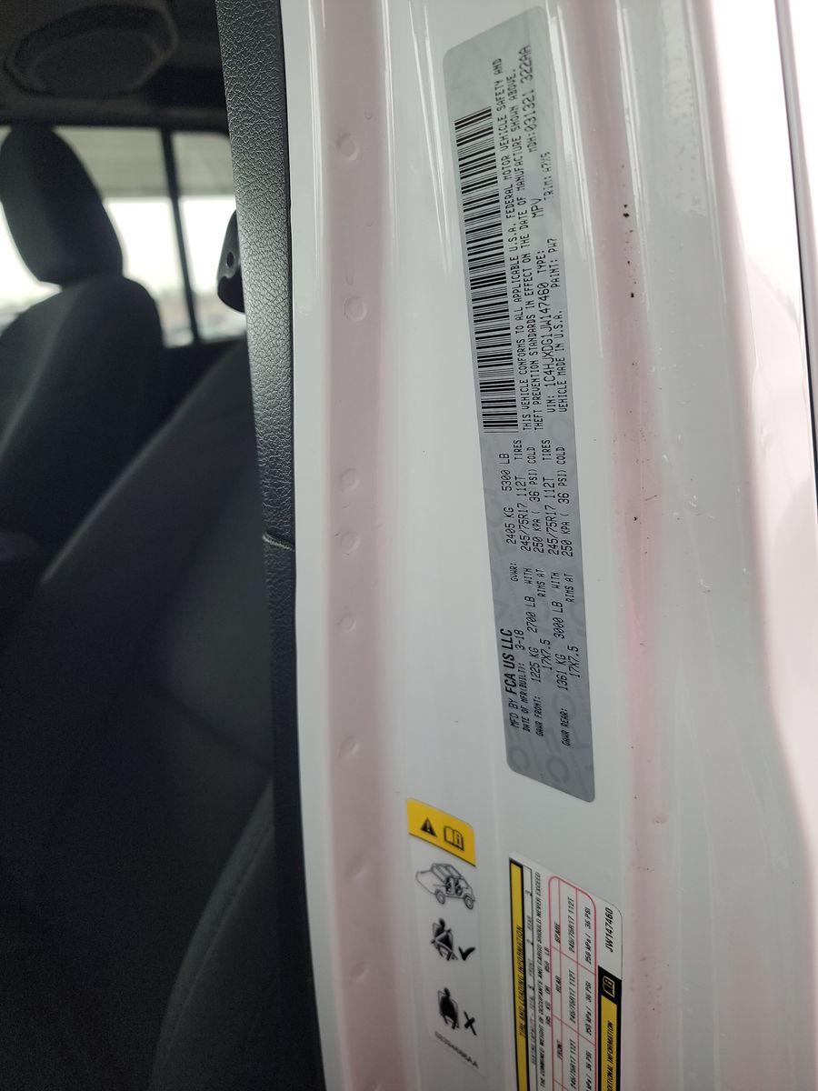 2018 Jeep Wrangler Unlimited Sport S AWD