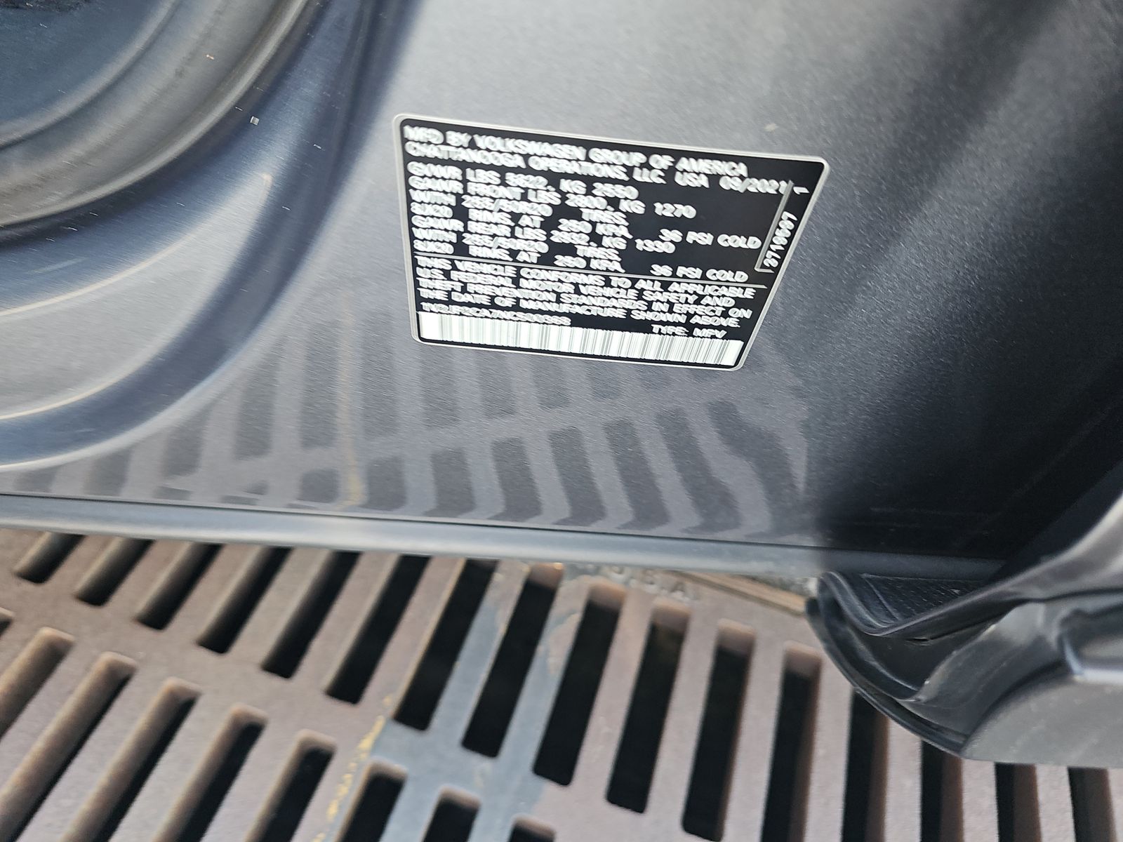 2022 Volkswagen Atlas 2.0T SE FWD